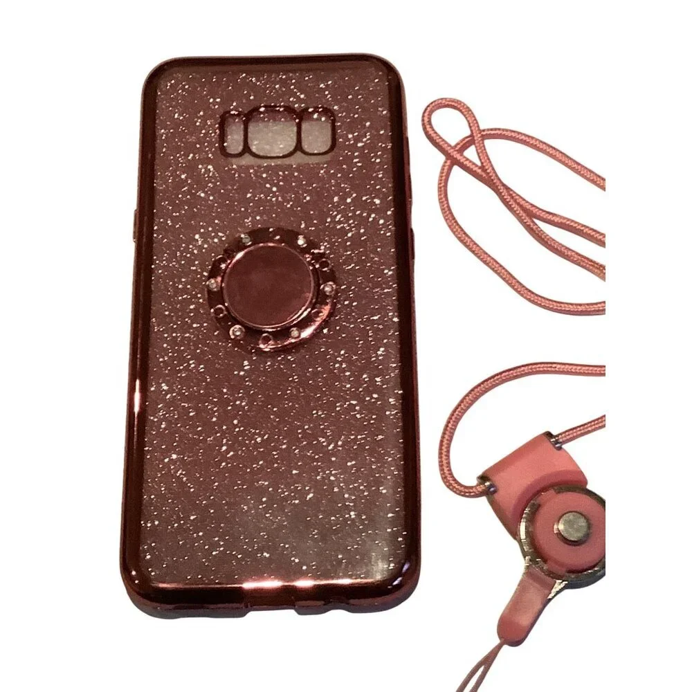 Soga Diamond Bling Glitter Phone Case Samsung Galaxy S8 / S8 Plus Rose Gold with